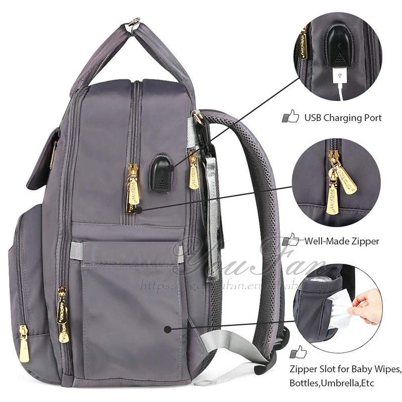 Travel Back Pack Maternity Baby Nappy Changing Bag adult diaper bag