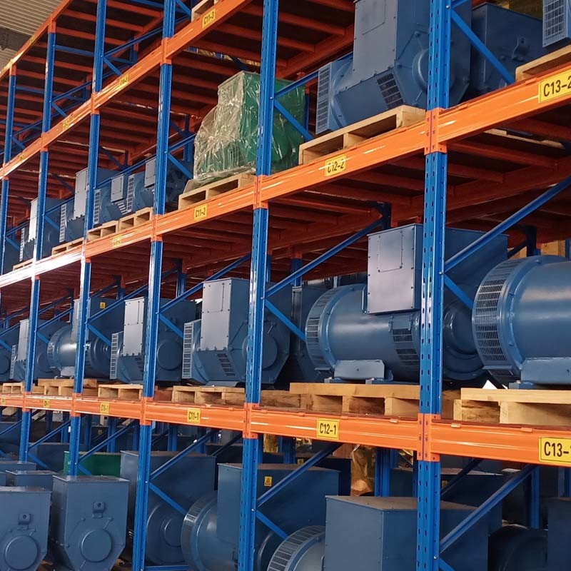 Customized Steel Pallet Shelving System with Adjustable Shelves