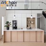 Kitchen Cabinet Kitchen Furniture Solid Wood Storage Cabinet Design for Small