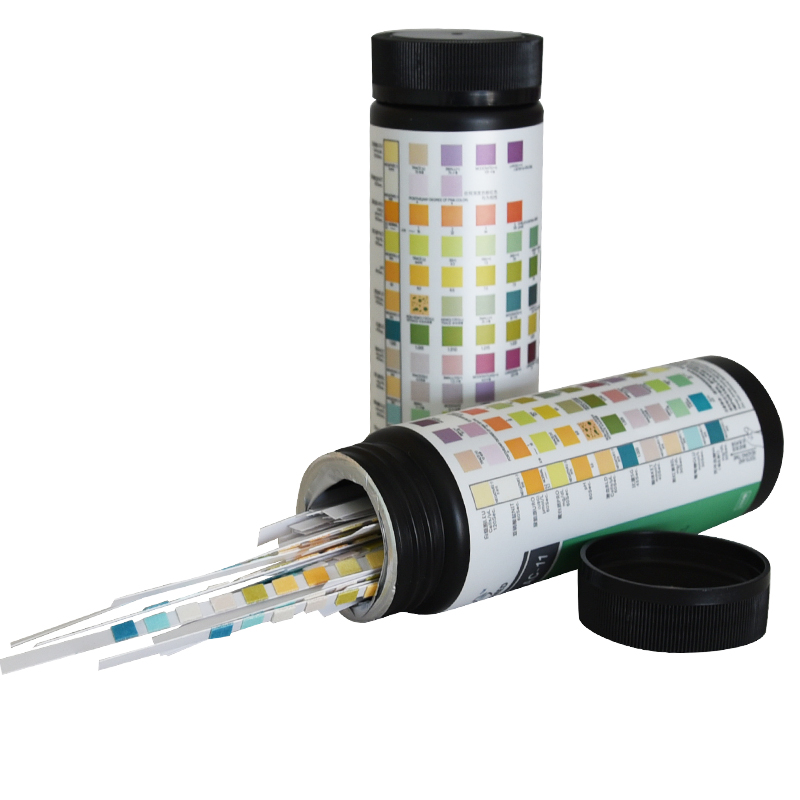 One step 14 parameters urine test strip test rapid for urine analyzer