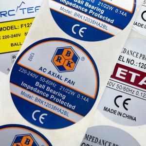 Wholesale Silver Vinyl Self Adhesive Labels On A Roll 40mm Round Self Stick Labels from china suppliers