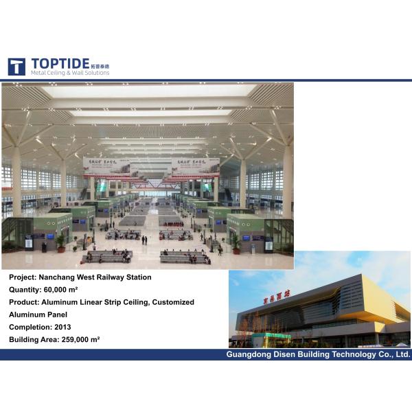 CNC Hollowing Aluminium Suspended Ceiling Panel Decorational Building Wall Partition Materials