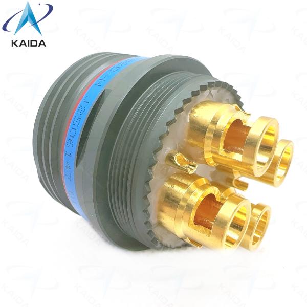 6 Contact Olive Green Cadmium Plug for Exceptional Durability and Reliability.D38999 Series Epoxy Potting.D38999/26WJ28SB-H.Solder Power Contacts