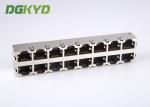 KRJ-5921S28NL 180 Degree Vertical RJ45 Multiple Port Connectors 16 port 0811