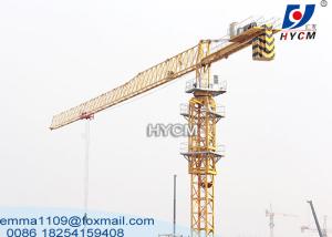 Wholesale QTZ63-PT5210 Tower Kren 5tons 52m Jib Long Construction Building Crane from china suppliers