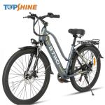 500W 48V Ladies Electric City Bike With Removable Lithium Battery GPS stereo