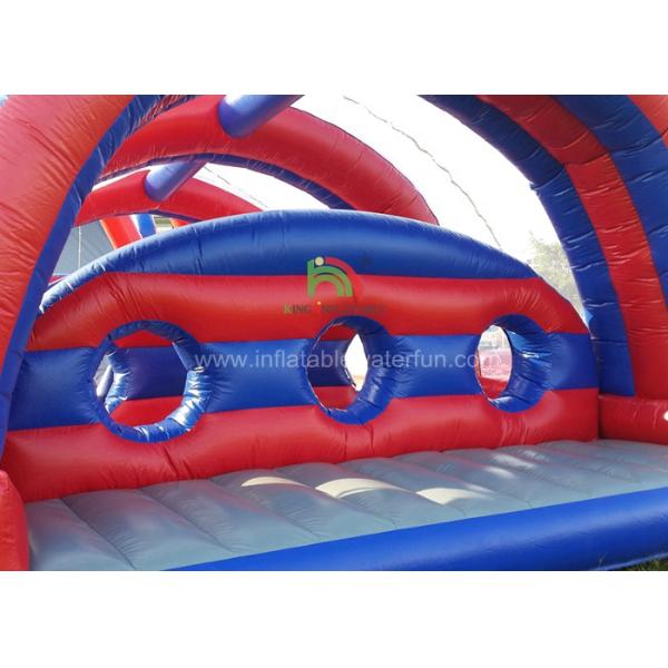 Great Challege Extreme Jungle Gym Inflatable Sports Games / Outdoor Obstacle Course