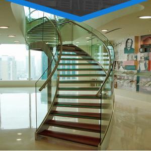 China Customized Jumbo Size Tempered Safety Curved Glass For Buildings Window Wall on sale