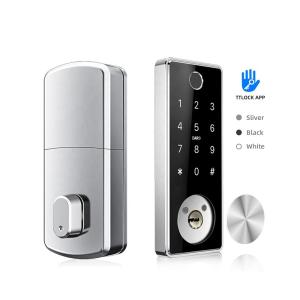 Wholesale Silver Color Zinc Alloy Electronic Door Locks For Airbnb from china suppliers