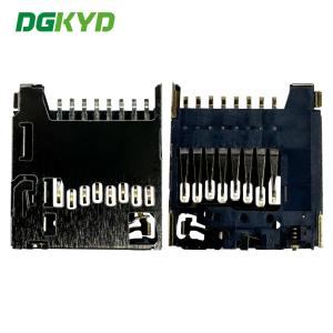 Wholesale TF Card Holder PUSH 1.28H 8P Internally Welded Telephone Card Holder DGKYDTF128H8A6A2Y3WSN286 from china suppliers