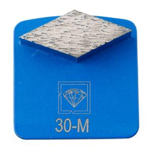 Wholesale Single Rhombus Segments Redi Lock Diamond Grinding Shoes for Husqvarna from china suppliers