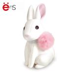 Plastic bunny rabbit piggy bank For Promotional Gifts CPSIA ASTM standard