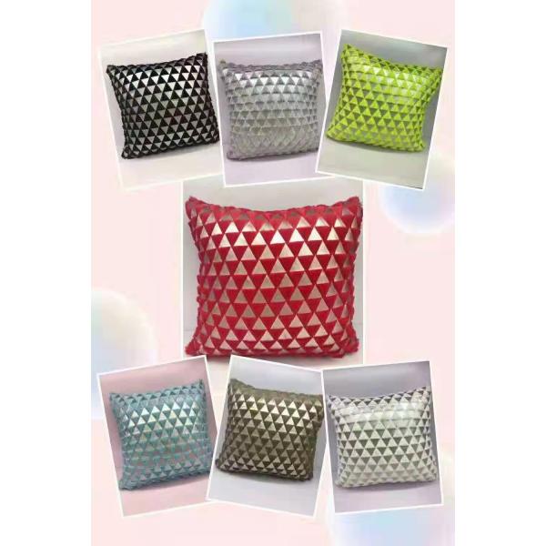 Recycled Super Soft Velvet Hot Silver Triangle Printed Fabric Velvet Cotton Fabric