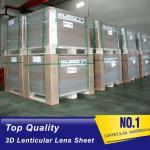 PLASTIC LENTICULAR Super Quality 3d Lenticular Sheet Film Board 15 LPI 3D Flip