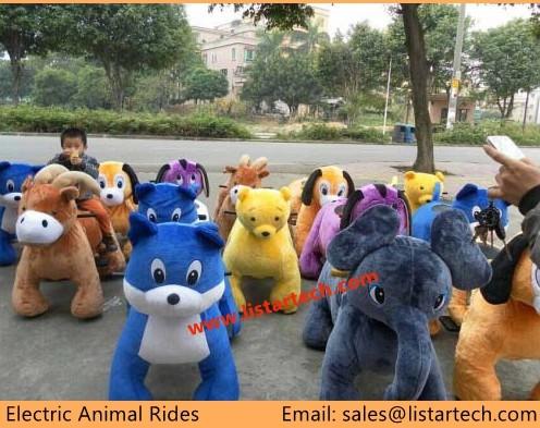 Plush Toys Play By Play China Wholesale Animal Rides Coin Car Operated Game