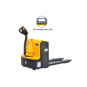 Wholesale 2000kg Capacity Motorised Pallet Truck Reliable Design With Electronic Scale from china suppliers