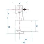 Refrigeration Equipment Motorized Ball Valve Dn20 Brass For Air Conditioning