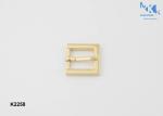 Multi - Purpose 12mm Metal Shoe Strap Buckles Polished Hanging Plating