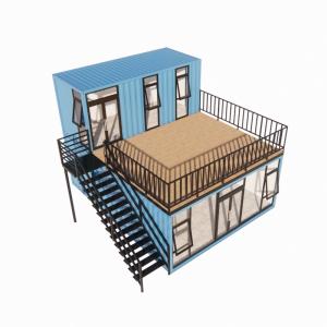 Wholesale Prefab Shipping Container Bar Pop Up Coffee Shop Restaurant Mobile Container Bar with Galvanized Steel Bending Steel Frame 180g from china suppliers