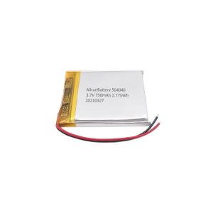 Wholesale Light 3.7 V LiPo Battery 750mAh Rechargeable Square LiPo Battery Pack from china suppliers