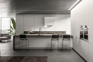Wholesale Modern Designs High End Affordable Custom Furniture Small Full White L Shaped Melamine Kitchen Cabinets from china suppliers