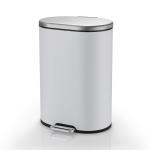 9L 347mm Height Stainless Steel Step Trash Can