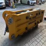 SB140 hydraulic Excavator Vibro Hammer 18 26 Ton For Komatsu Hitachi Sumitomo