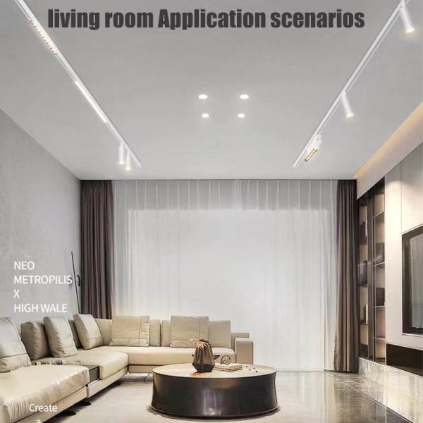 OEM AC100-265V Magnetic Rail Tracking Light 3000K/4000K/6000K