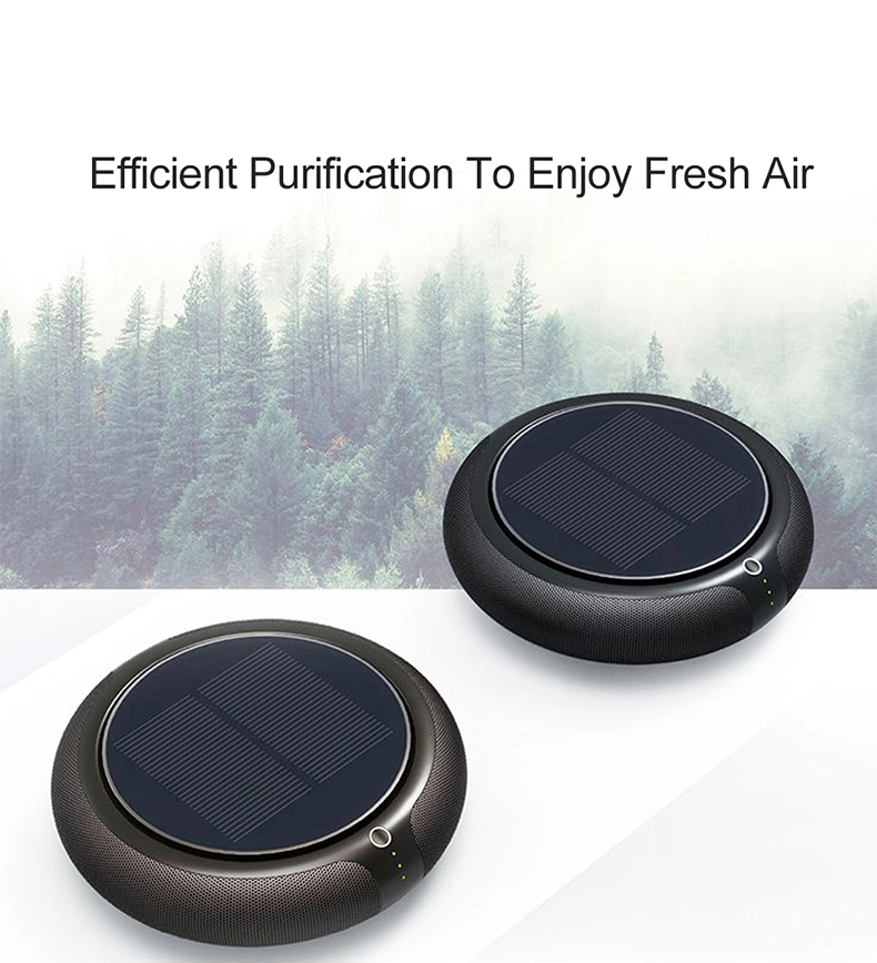 Homefish Car Air Purifier Negative Ion Generator 1200mAh OEM ODM