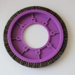 Stenter Machine Parts Finishing Machine Brush Wheel Mixed Bristle Pig Hair
