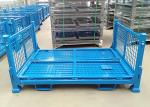 Industrial Large Stillage Pallet Cage Powder Coating Half Height
