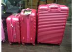 Sky Blue Abs Trolley Luggage Set , Cute Carry On Luggage With Normal Combination