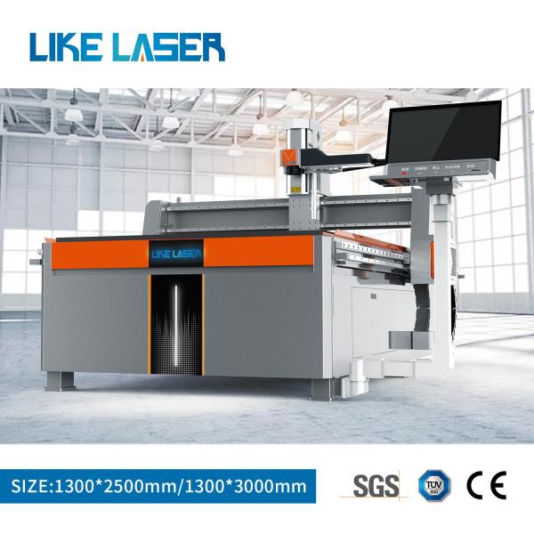 Quality Stainless Steel Plate Decoration Laser Metal Etching Machine with H3-1326 1300mm*2500mm/1500mm*3000mm for sale