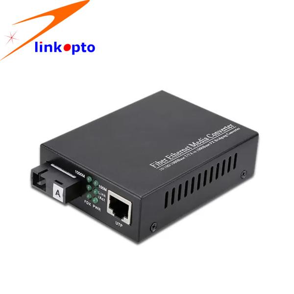wholesale 20km SM Transition Networks Media Converter Single Fiber Media