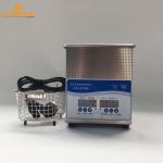 100W Electric Desktop Ultrasonic Jewellery Cleaner , 40KHZ Heated Ultrasonic