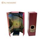 Custom Elegant Whisky Wine Box Double Door Magnet Cardboard Wine Gift Box