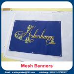 Outdoor Printed Mesh Banners On the Cheap