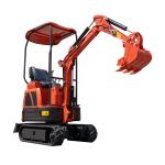 XN08 Mini Wheeled Excavator , 0.8 Ton Mini Excavator