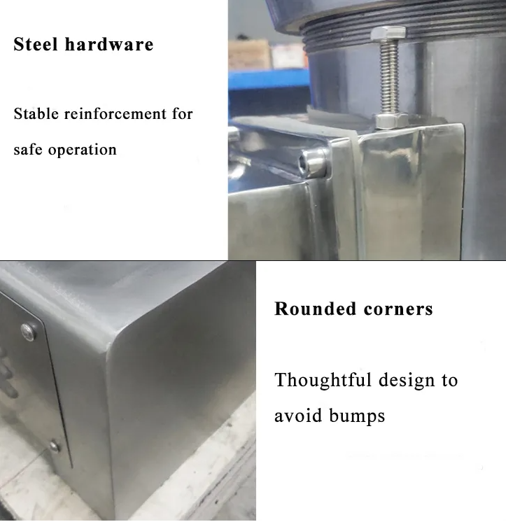 Automatic Colloid Mill Stainless Steel Grinding Machine Sauce Paste Making Euipment