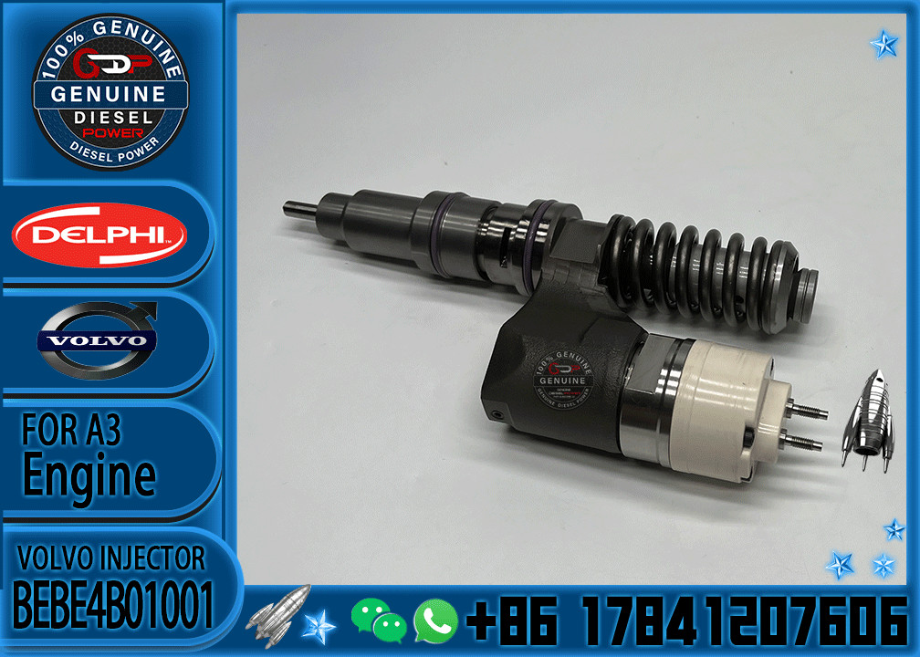 Diesel Fuel Injector 1677154 8112556 BEBE4B01001 BEBE4B17102 EX631012 RG33967 33800-84100 BEBE4B15002 HRE329 For VOL