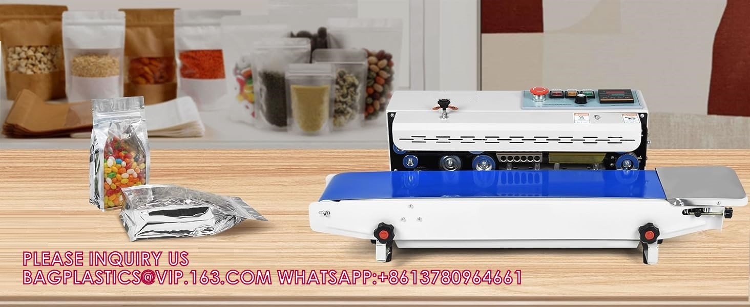Continuous Band Sealer, Automatic Band Sealer With Digital Temperature Control, (Vertical)