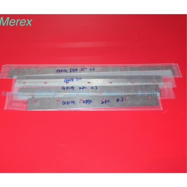 Dek Smt Squeegee Blade GKG Printing Machine Spare Parts 0.3mmx350 300 280 250mm