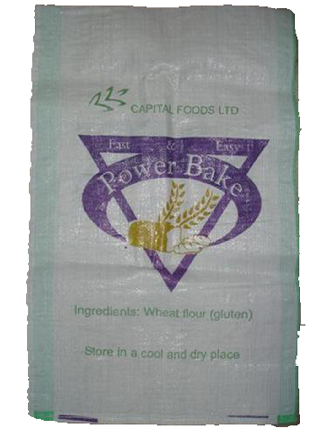 25KG / 50KG PP Woven Sack Bags For Flour Packaging With LOGO printing