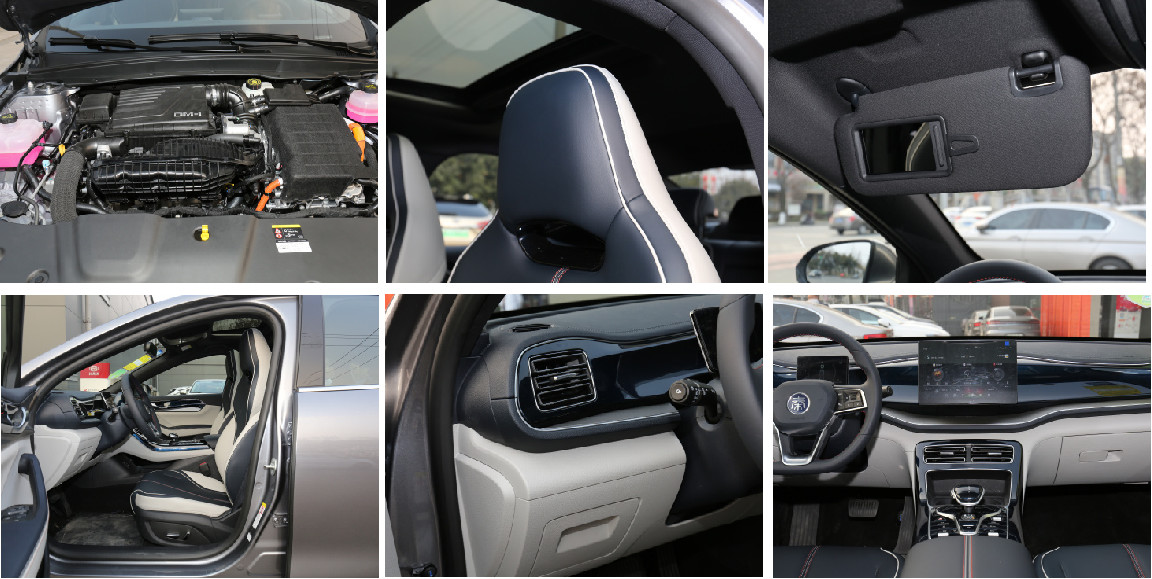 National VI BYD QIN PLUS 2021 EV DM-I 55KM 1.5L 81kW 4 Door 5 Seat Sedan