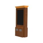 700W 1920x1080 Outdoor LCD Digital Signage 2000 Nits