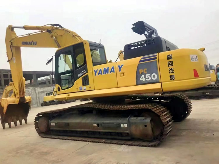 Used Komatsu 450-8 Excavator in Japan Good Condition 45125 KG Operating Weight 257 KW