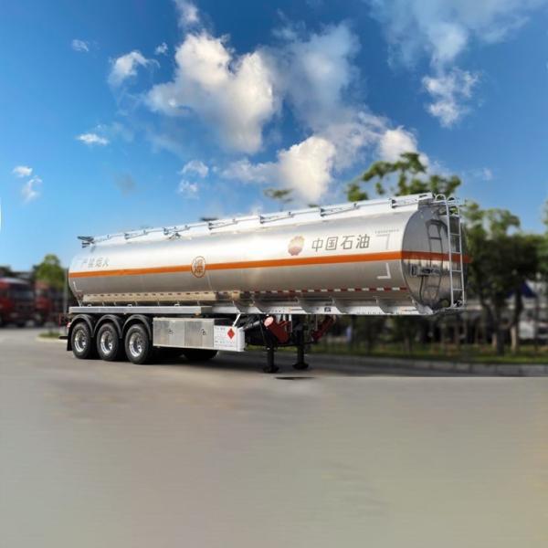 3 Axles 42000L 28t Insulated Carbon Steel Tanker Semi Trailer with BPW Axle 12t