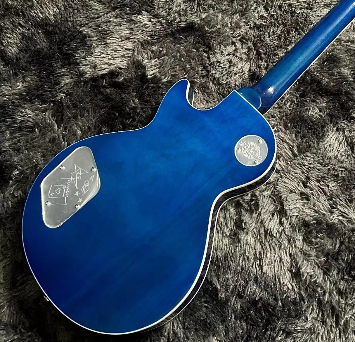 Custom GB Style Flamed Maple Top Ace Frehley Electric Guitar Mahogany Body Rosewood Fretboard 6 Strings