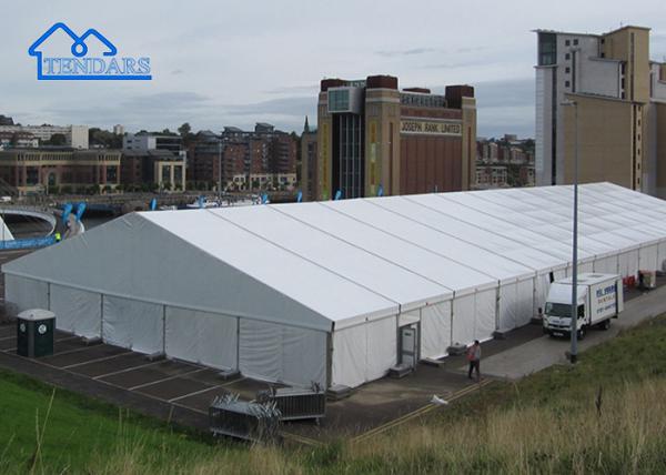 Aluminum Alloy Temporary Large Warehouse Tent Movable For Industries Outdoor