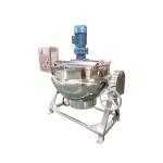 304/316L 500/600 L electric /steam cooking jacket kettle with mixer